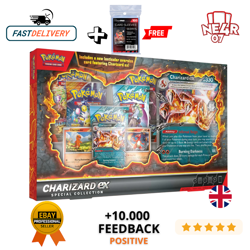 Pokemon box special collection charizard ex display eng english 5 packs - Image 1