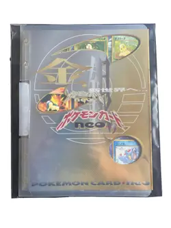 Pokemon Card Neo Genesis series Premium File Part 1 Japanese m006 - Image 1