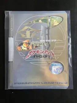 Pokemon Card Neo Genesis series Premium File Part 1 Japanese m006 - Image 2