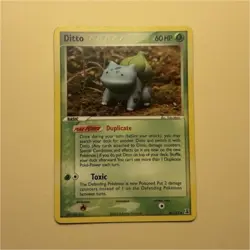 Pokemon TCG Ditto (Bulbasaur) 36/113 Delta Species Uncommon Unlimited 2005 - Image 1