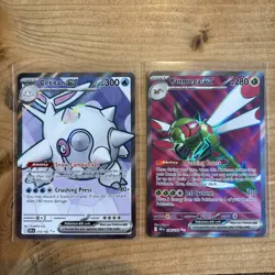 Pokemon Destined Rivals EX Bundle x2 - Cetitan 210/182 Yanmega 206/182 - NM - Image 1