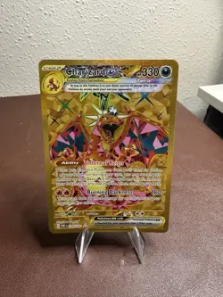Charizard ex Gold 228/197 Pokemon TCG: Obsidian Flames Hyper Rare - Image 1