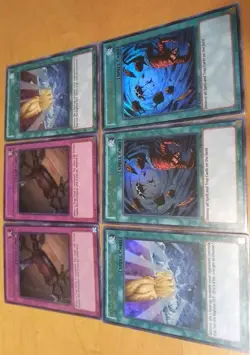 Yu-Gi-Oh LCYW Lot - Heavy Storm, Seven Tools, Smashing Ground (NM) - Image 1