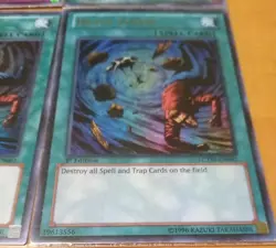 Yu-Gi-Oh LCYW Lot - Heavy Storm, Seven Tools, Smashing Ground (NM) - Image 2