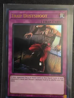 Trap Dustshoot (Ultra Rare) Rarity Collection 5 RA05-EN077 NM Yu-Gi-Oh - Image 1
