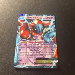 Pokemon Deoxys EX BW82 Black & White Promo Team Plasma Holo 170HP 30+ATK - Image 2