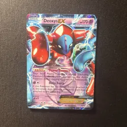 Pokemon Deoxys EX BW82 Black & White Promo Team Plasma Holo 170HP 30+ATK - Image 3