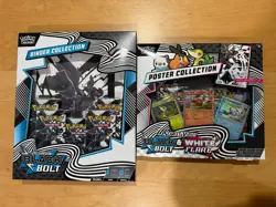 White Flare / Black Bolt Poster Collection + Binder (Sam's Club Bundle) - Image 1