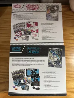 Pokemon Center Exclusive Black Bolt and White Flare Elite Trainer Box ETB NEW - Image 2