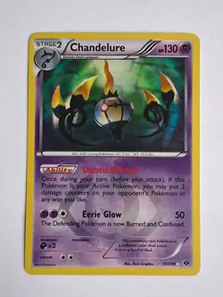 Pokemon Chandelure Holo Secret Rare 2012 Black & White Next Destinies 101/99 - Image 1