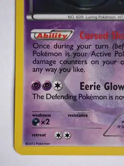 Pokemon Chandelure Holo Secret Rare 2012 Black & White Next Destinies 101/99 - Image 2