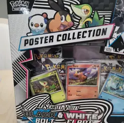Pokemon Black Bolt and White Flare Binder Poster Collection Sam's Club Bundles - Image 2
