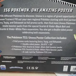 Pokemon Black Bolt and White Flare Binder Poster Collection Sam's Club Bundles - Image 5