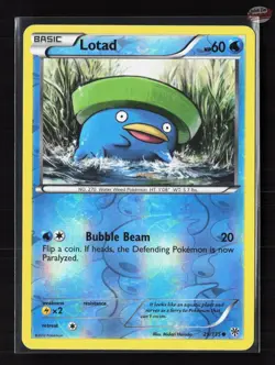 Lotad Black & White Plasma Storm 29/135 Reverse Holo - LP - Image 1