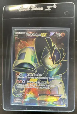 2012 Pokemon Black & White Dragons Exalted Terrakion #121 - Image 1