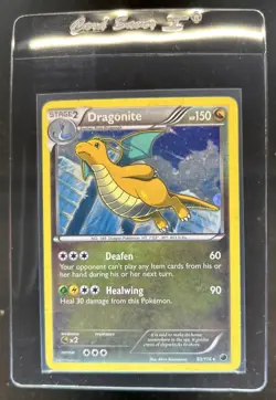 2013 Pokemon Black & White Plasma Freeze Dragonite Holo #83/116 - Image 1