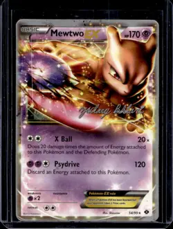 2012 Pokemon Black & White Next Destinies Mewtwo #54 - Image 1