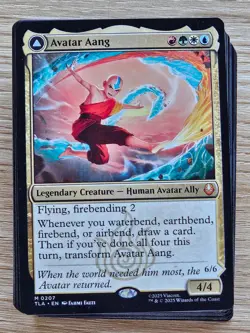 Custom Commander Deck ~ Savior of the World ~ Avatar Aang ~ 100 Card Deck - Image 1