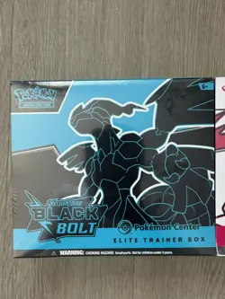 Pokemon Center Exclusive Black Bolt and White Flare ETB Pokemon TCG Both - Image 2