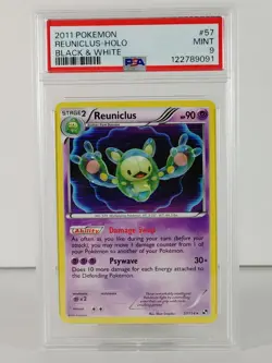 Reuniclus - POKEMON - Black & White - #57 - Holo Rare - 2011 - PSA 9 - Image 1