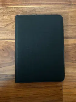 Trading Card Binder with Zip - Black and White - 360 Cards/480 Cards - Image 2