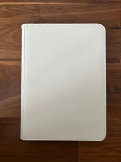 Trading Card Binder with Zip - Black and White - 360 Cards/480 Cards - Image 5