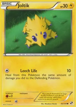 Joltik - 45/114 - Common - Black and White #45/114 Pokemon TCG - Image 1