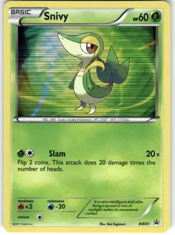 Snivy - Promo Black and White Promos BW01 LP - Image 1
