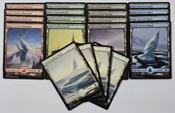 MTG Snow-Covered Land Playset (x4 Cards) Pick a Color! Modern Horizons 1 NM-LP - Image 2