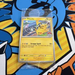 Pikachu SVP190 - World Championships 2024 Promo - Pokemon Card - Sealed - Image 1