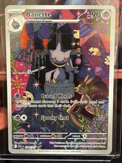 Pokemon TCG Banette 234/217 Ascended Heroes Illustration Rare NM Card - Image 1
