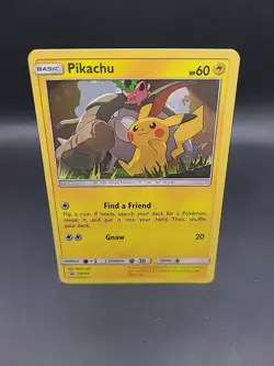 Pikachu SM234 Sun & Moon Holo Ultra Rare Black Star Promo Pokemon Card - Image 1