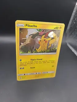 Pikachu SM234 Sun & Moon Holo Ultra Rare Black Star Promo Pokemon Card - Image 2