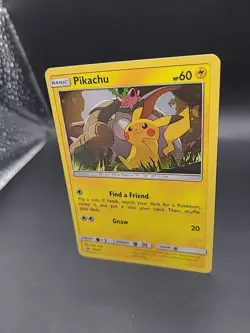 Pikachu SM234 Sun & Moon Holo Ultra Rare Black Star Promo Pokemon Card - Image 3
