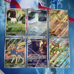 Pokemon TCG | Phantasmal Flames /094 English Illustration Rare X6 Card Bundle - Image 1