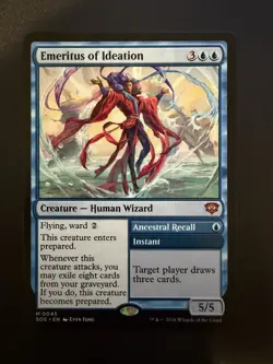 Emeritus Of Ideation SOS M 0045 Mythic Magic The Gathering Secrets Of Strixhaven - Image 1