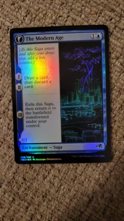 Miscut MTG The Modern Age FOIL Kamigawa Neon Dynasty Magic The Gathering Rare - Image 2
