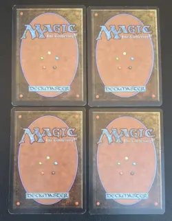 4 x Shatter - Unlimited - MTG Magic the Gathering - Red LP - Image 2