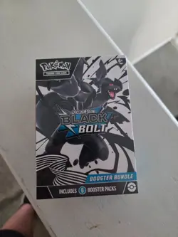 Pokemon TCG Scarlet & Violet Black Bolt Booster Bundle New Sealed - Image 1