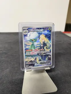 Pokemon Cynthia's Roserade 184/182 Illustration Rare Holo Sv10 Plant 130 HP - Image 2
