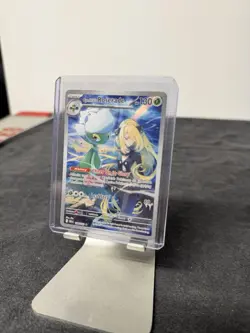 Pokemon Cynthia's Roserade 184/182 Illustration Rare Holo Sv10 Plant 130 HP - Image 3