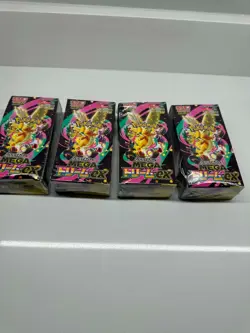 Pokemon TCG Mega Dream Japanese Booster Box M2a Factory Sealed - BOX DAMAGE x 4 - Image 1