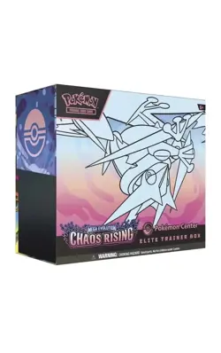 Pokemon TCG Chaos Rising ETB Pokemon Centre Pre Order New Sealed - Image 1