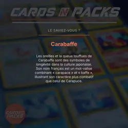 Carte Pokemon Carabaffe 42/102 Set de base Edition 1 PSA 9 - Image 4