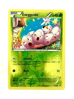 Exeggcute 1/108 Common Roaring Skies Pokemon Reverse Holo Near Mint - Image 1