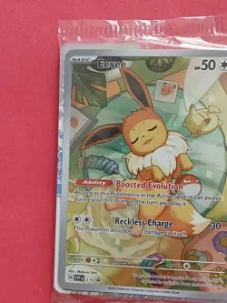 Pokemon Scarlet & Violet Prismatic Evolutions Eevee SVP 173 ETB Black Star X2 - Image 3