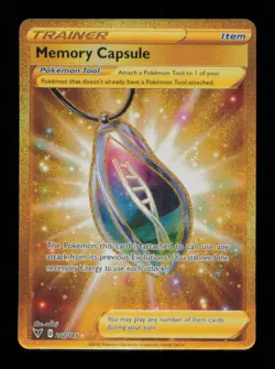 MEMORY CAPSULE SECRET RARE 202/185 NM POKEMON - Image 1