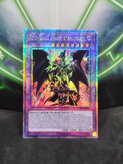 Yugioh Red-Eyes Dark Dragoon Quarter RA02-EN021 Quarter Century Secret 1st Ed NM - Image 1