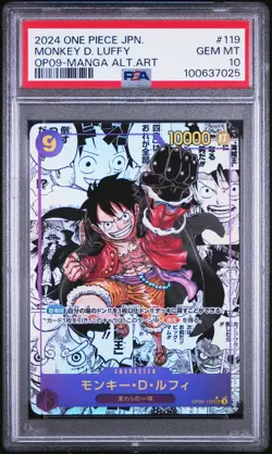 Monkey.D.Luffy (119) Manga OP09-119 Emperors in the New World Foil One Piece - Image 1