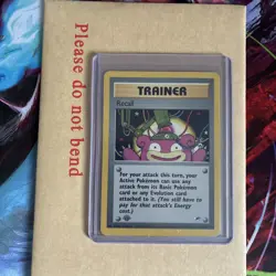 Pokemon Card Recall 1st Edition Gym Heroes Uncommon 116/132 - LP - Image 1